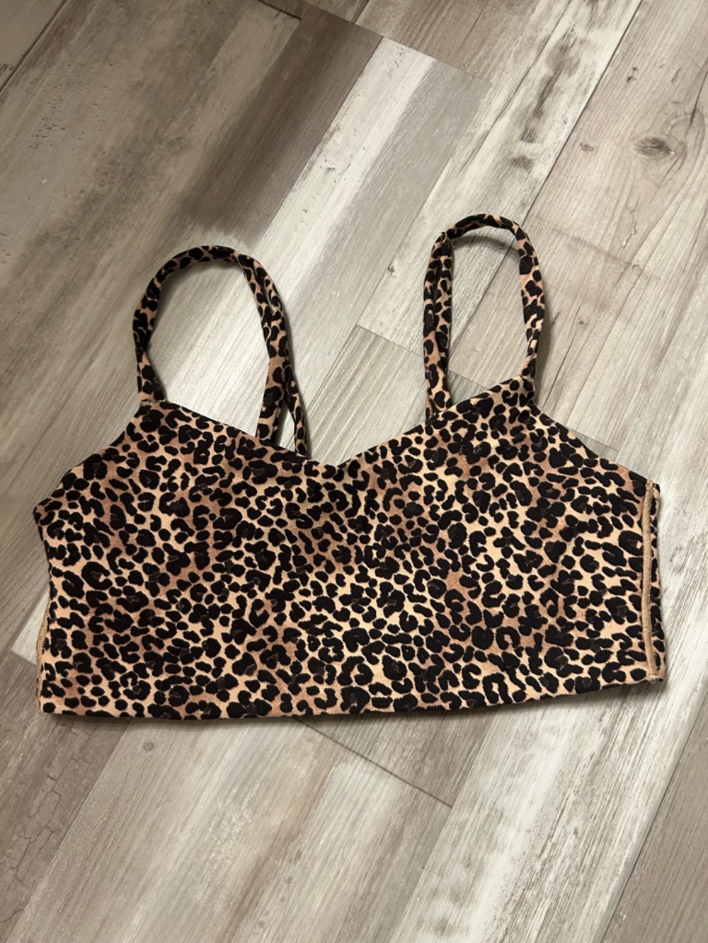 All in Motion leopard sports bra and tennis skirt size large - Picture 6 of 8